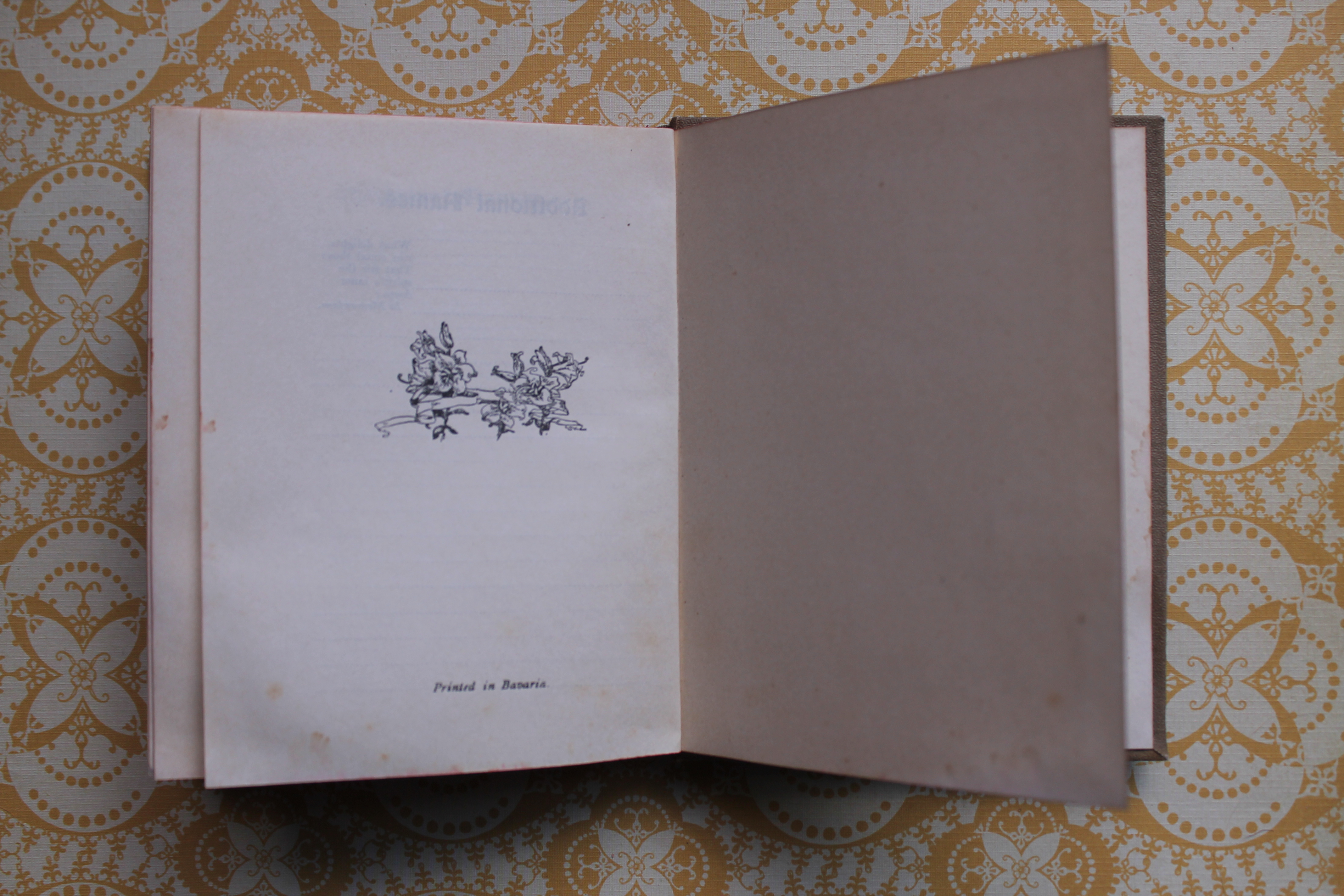 antique tennyson gem birthday book miss used books blog