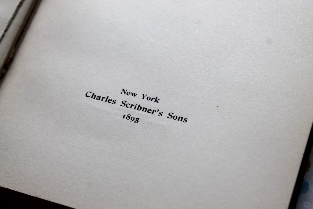 new york charles scribner's sons 1895